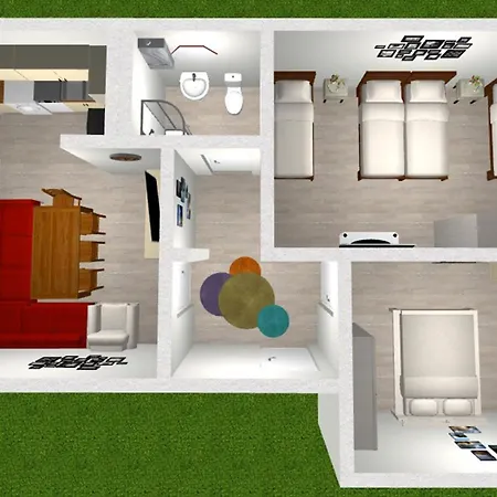 Apartment Large Private Flat With Extra Beds - Center - In Front Of The *