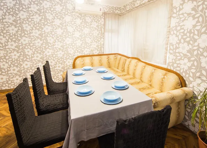 Large 2 Bedrooms Flat - Center - In Front Of The Burgas City